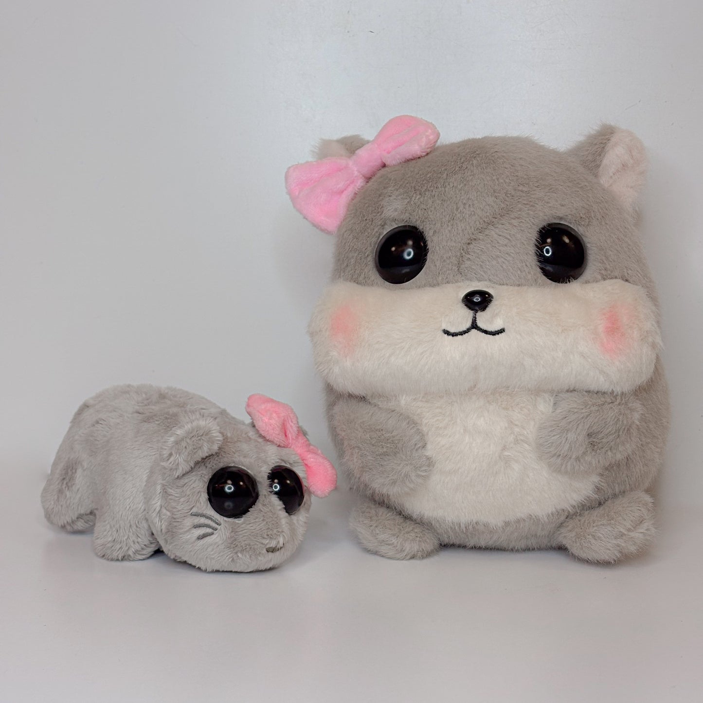 Hamsti Duo - LustigerHamsti & Sad Hamsti Plüschtier-Set