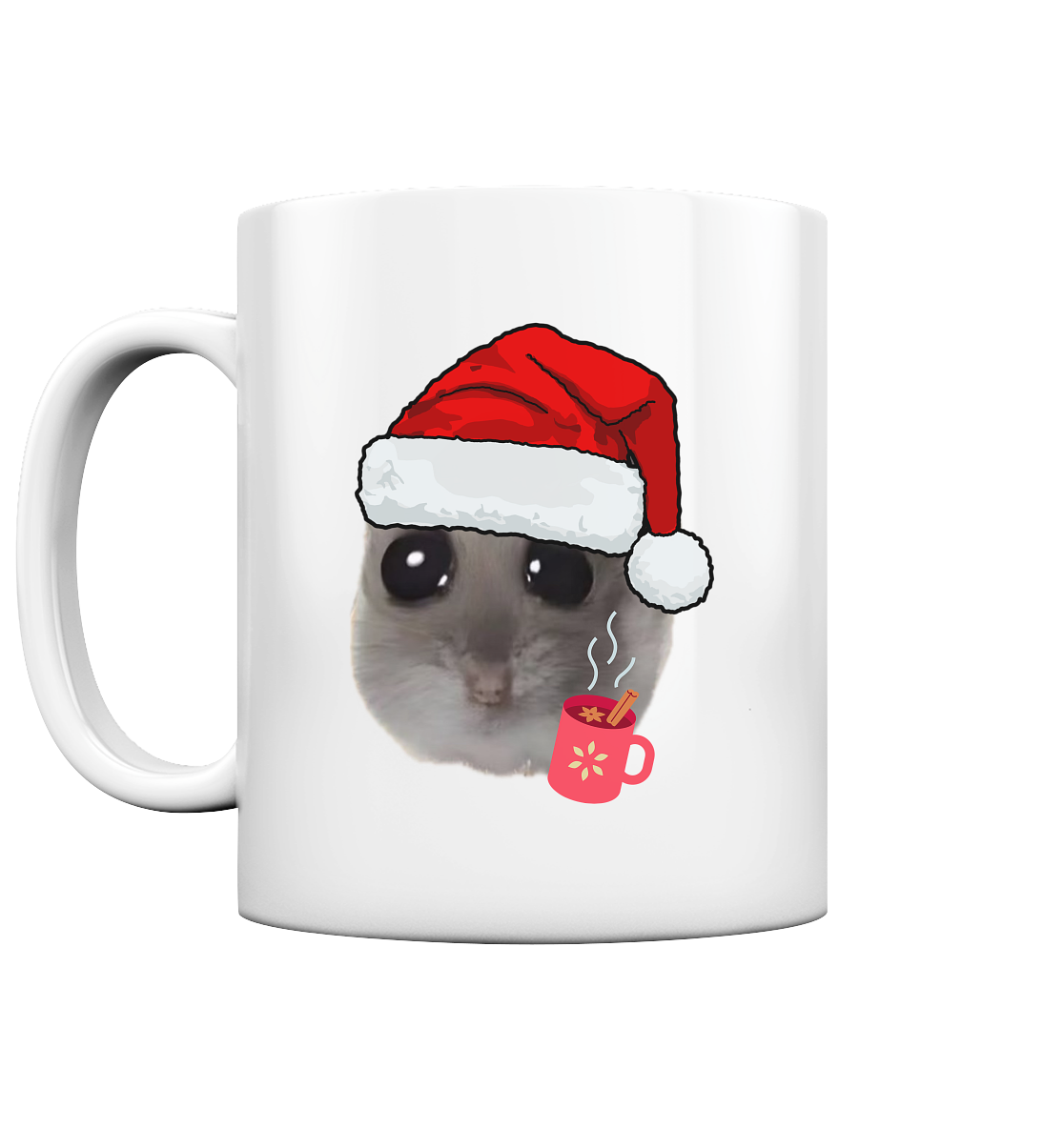 Weihnachts-Hamsti - Tasse glossy
