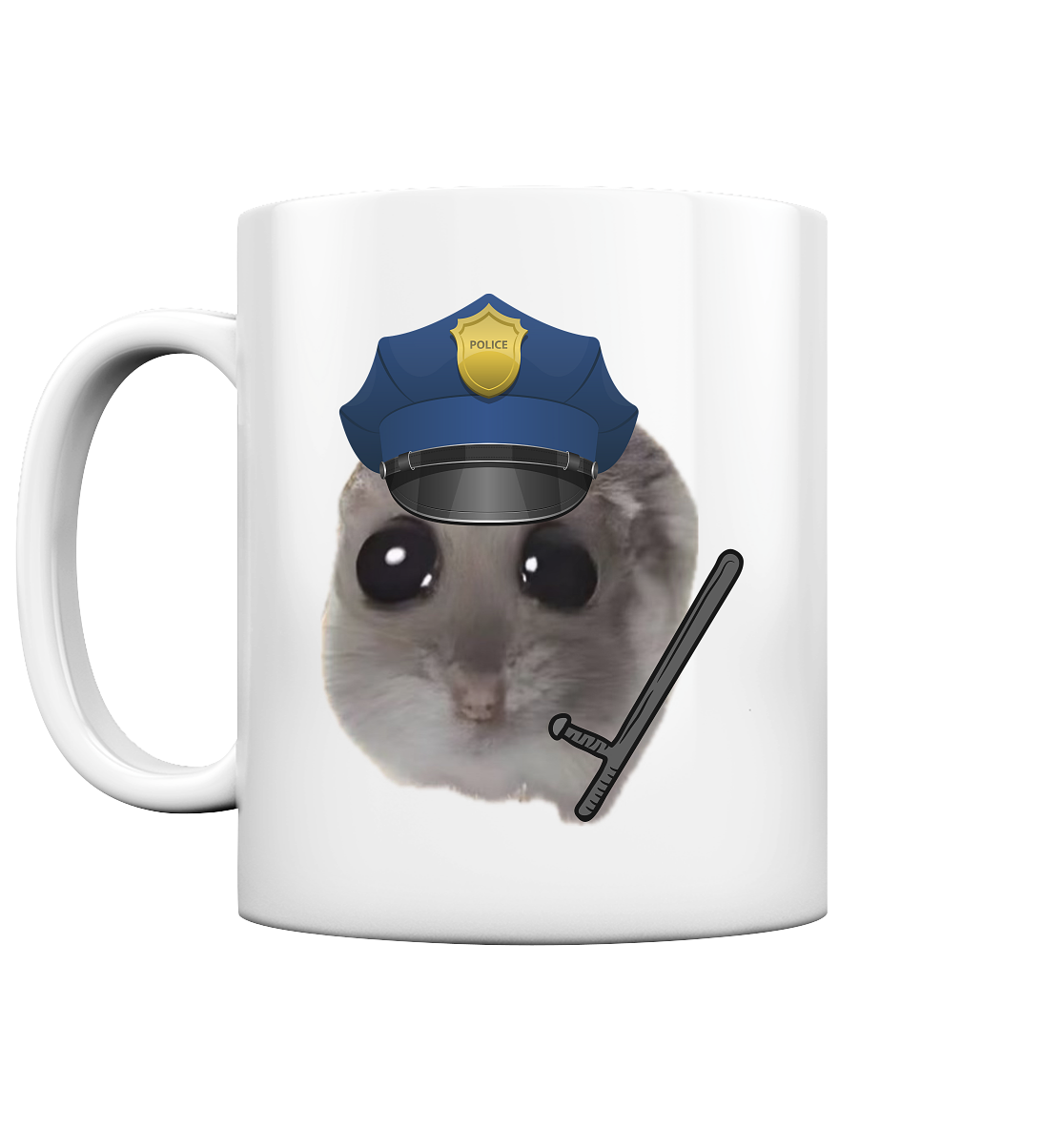 Polizei Hamsti - Tasse glossy