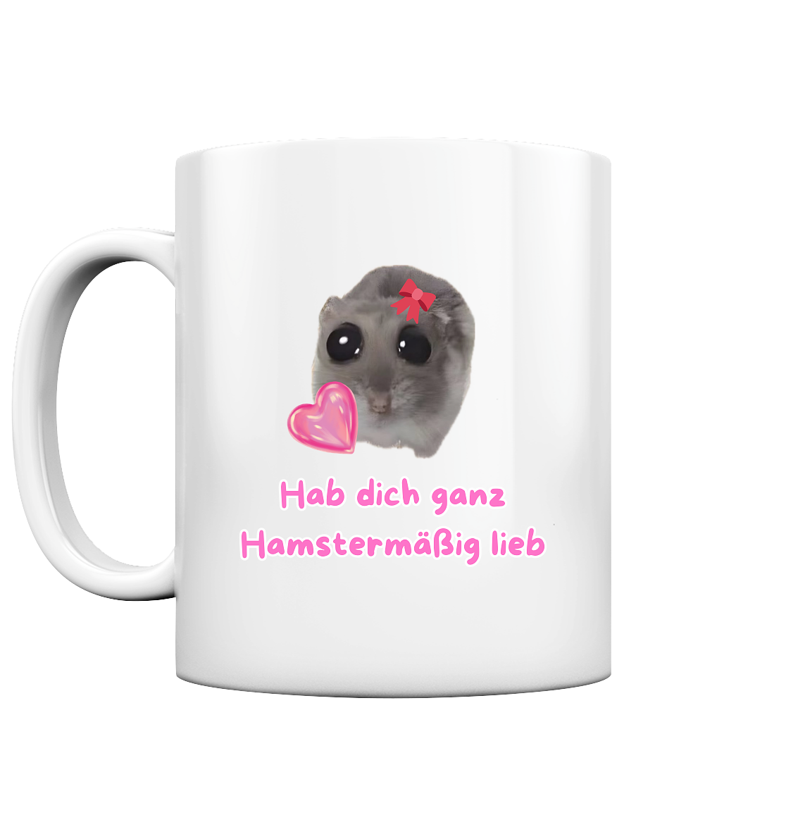 Hamstermäßig - Tasse glossy
