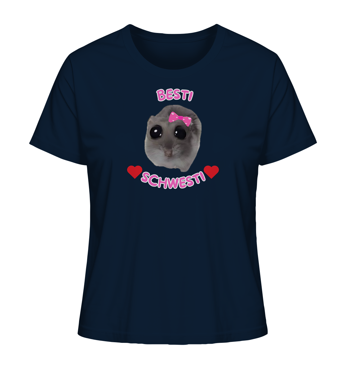 Besti Schwesti Hamsti - Ladies Organic Shirt