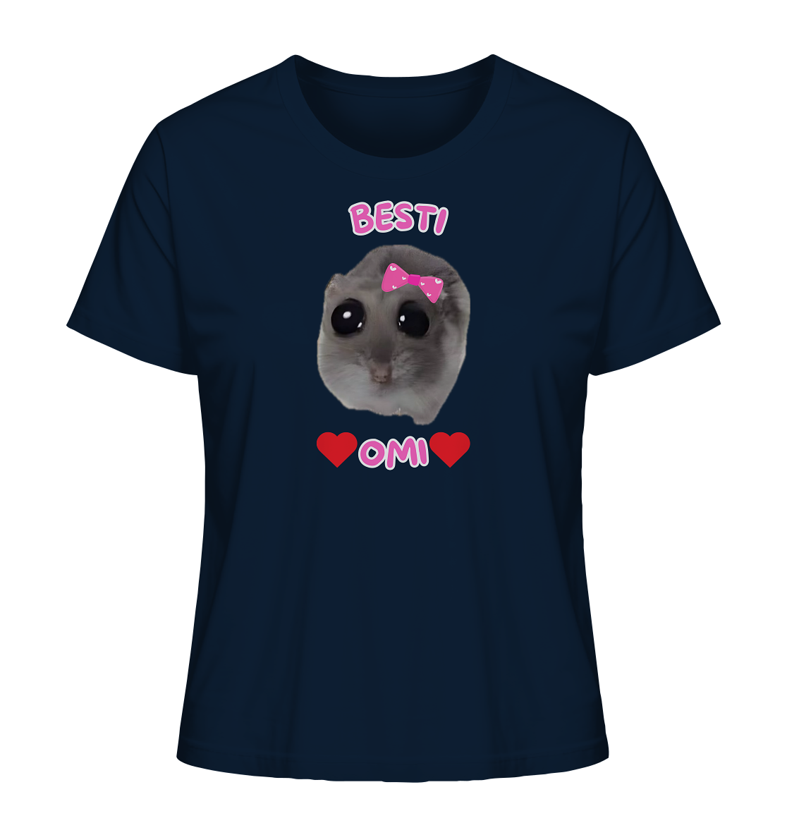 Besti Omi Hamsti - Ladies Organic Shirt