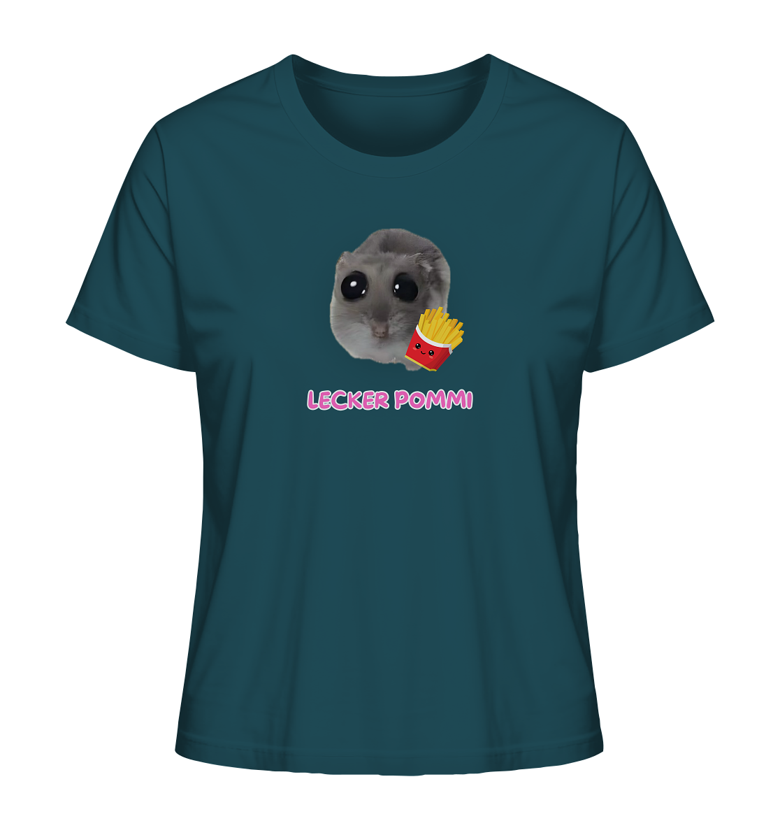 Lecker Pommi Hamsti - Ladies Organic Shirt