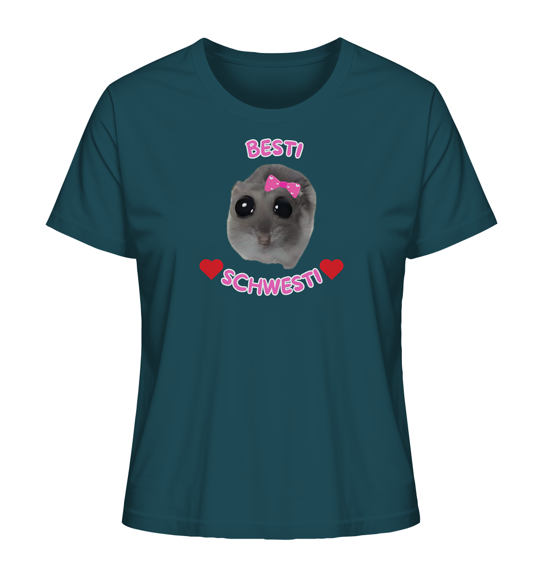 Besti Schwesti Hamsti - Ladies Organic Shirt