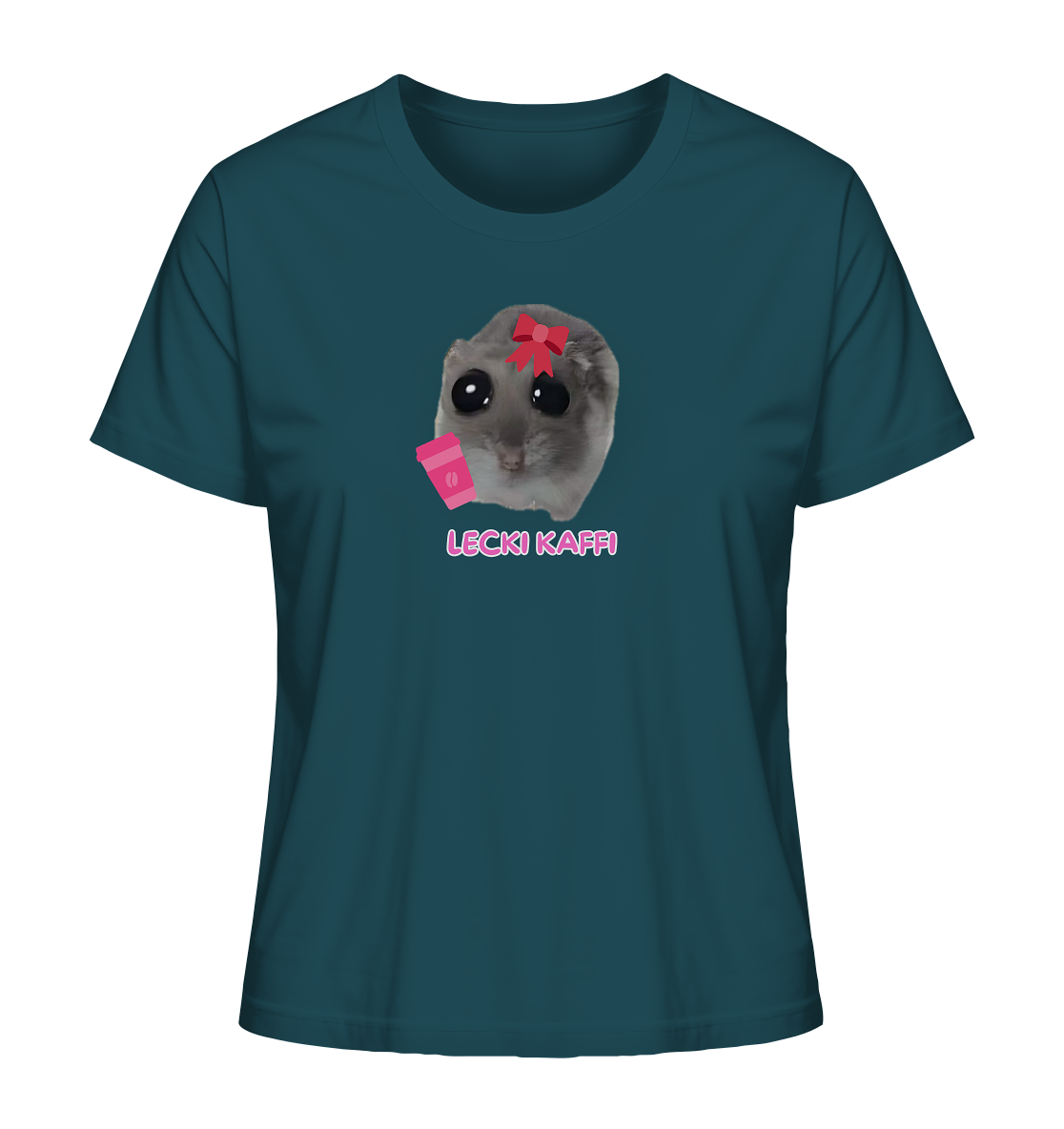 Lecki Kaffi Hamsti - Ladies Organic Shirt