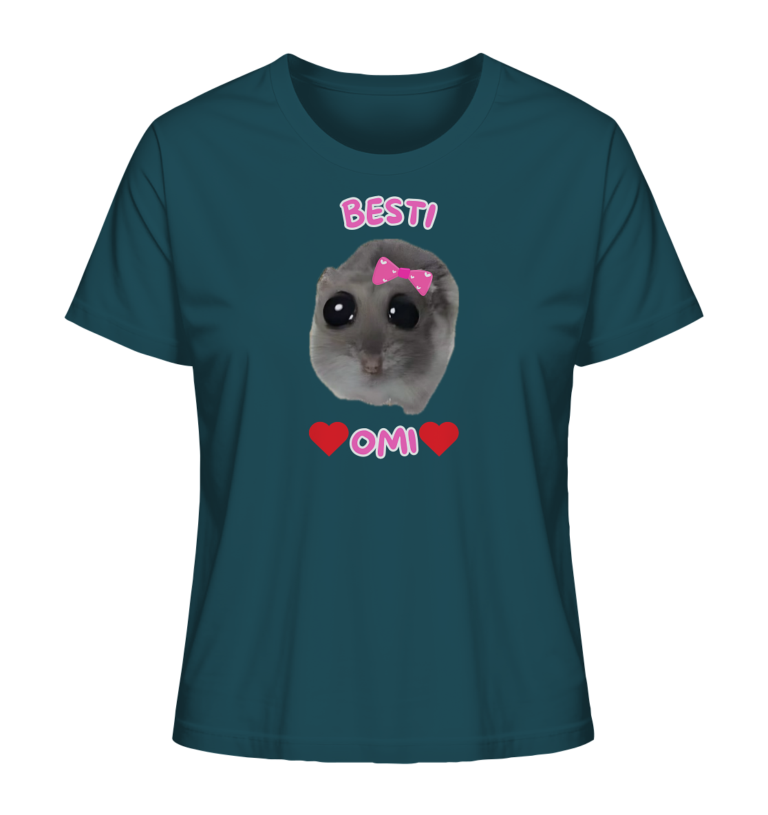 Besti Omi Hamsti - Ladies Organic Shirt
