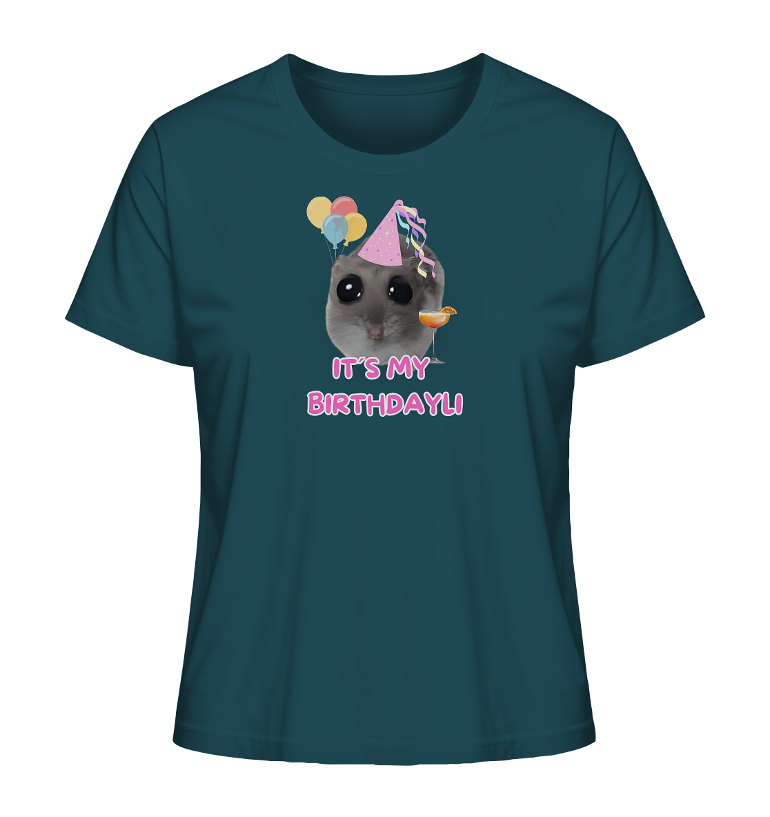 It's my Birthdayli Hamsti - Ladies Organic Shirt