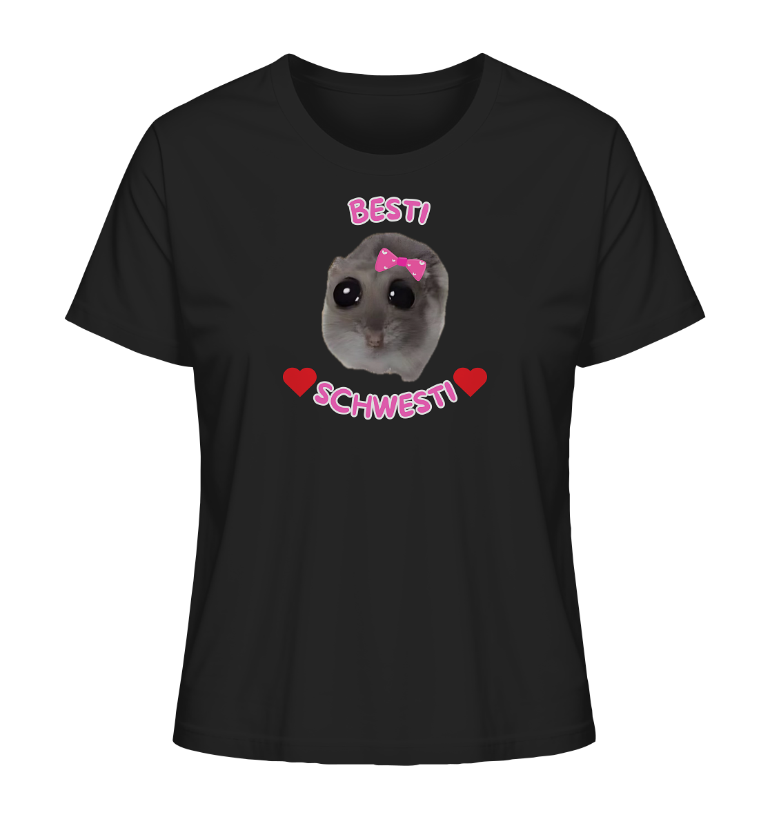 Besti Schwesti Hamsti - Ladies Organic Shirt