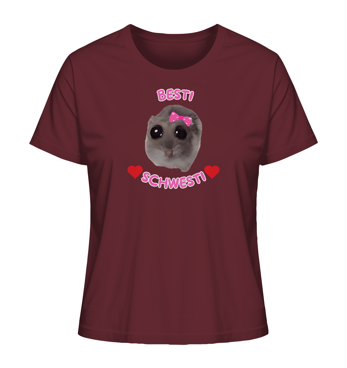 Besti Schwesti Hamsti - Ladies Organic Shirt