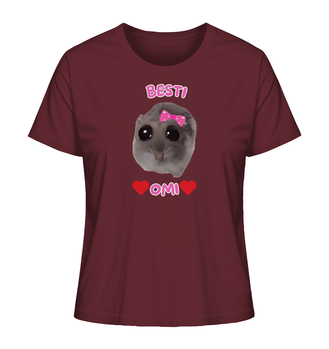 Besti Omi Hamsti - Ladies Organic Shirt