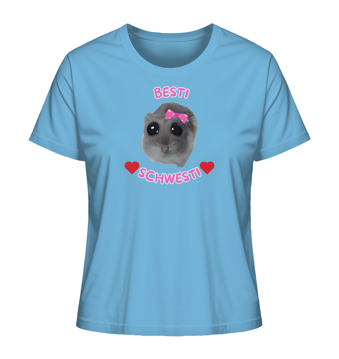 Besti Schwesti Hamsti - Ladies Organic Shirt