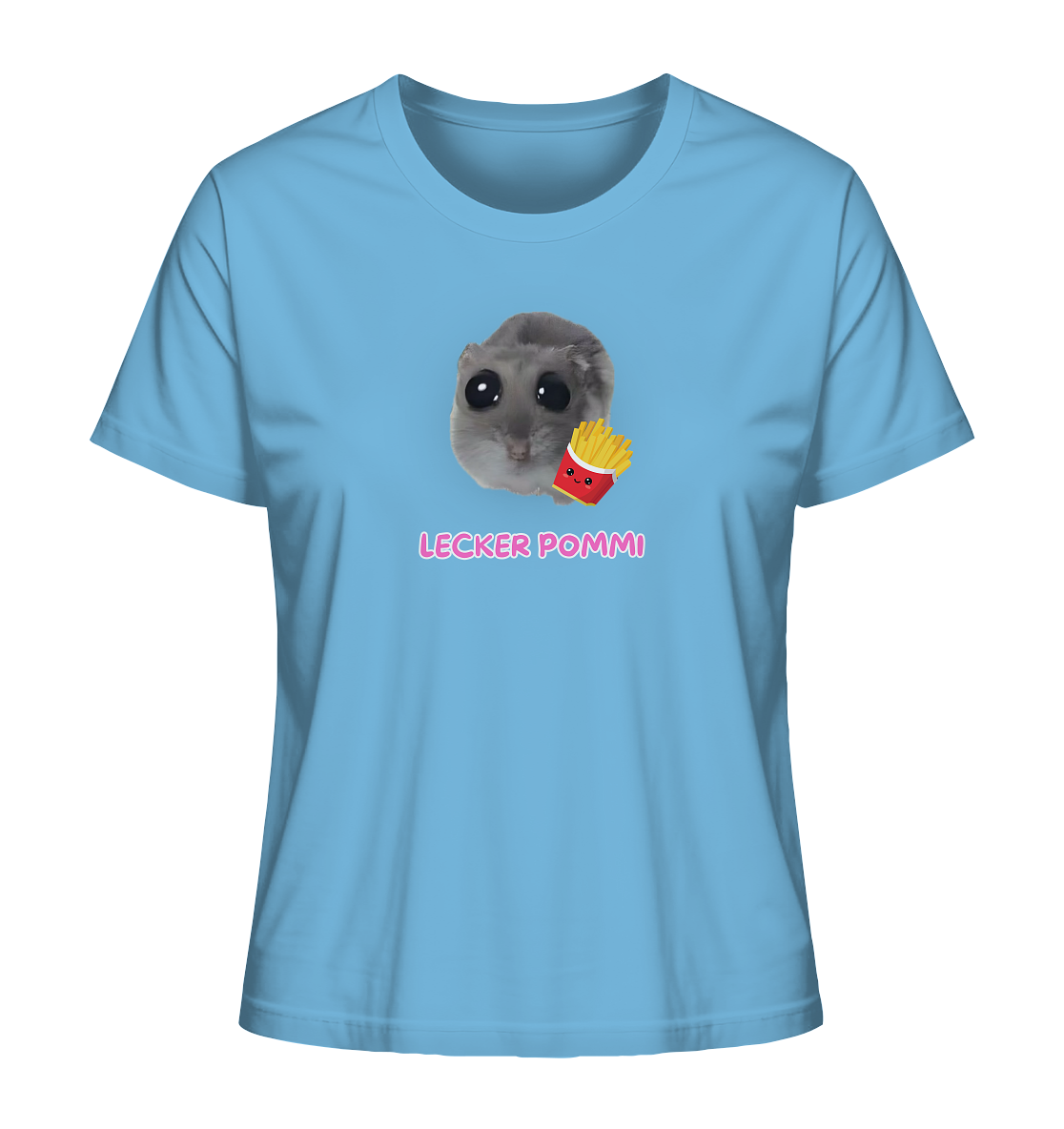 Lecker Pommi Hamsti - Ladies Organic Shirt