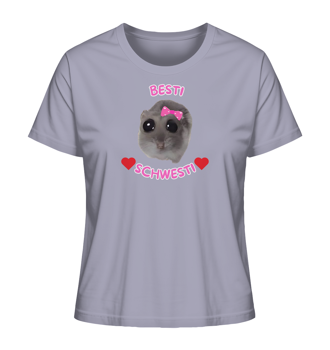 Besti Schwesti Hamsti - Ladies Organic Shirt