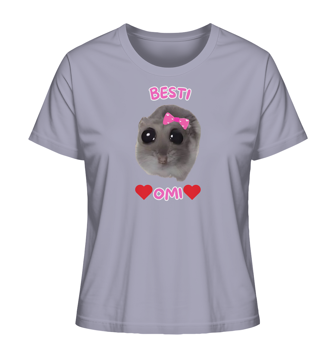 Besti Omi Hamsti - Ladies Organic Shirt
