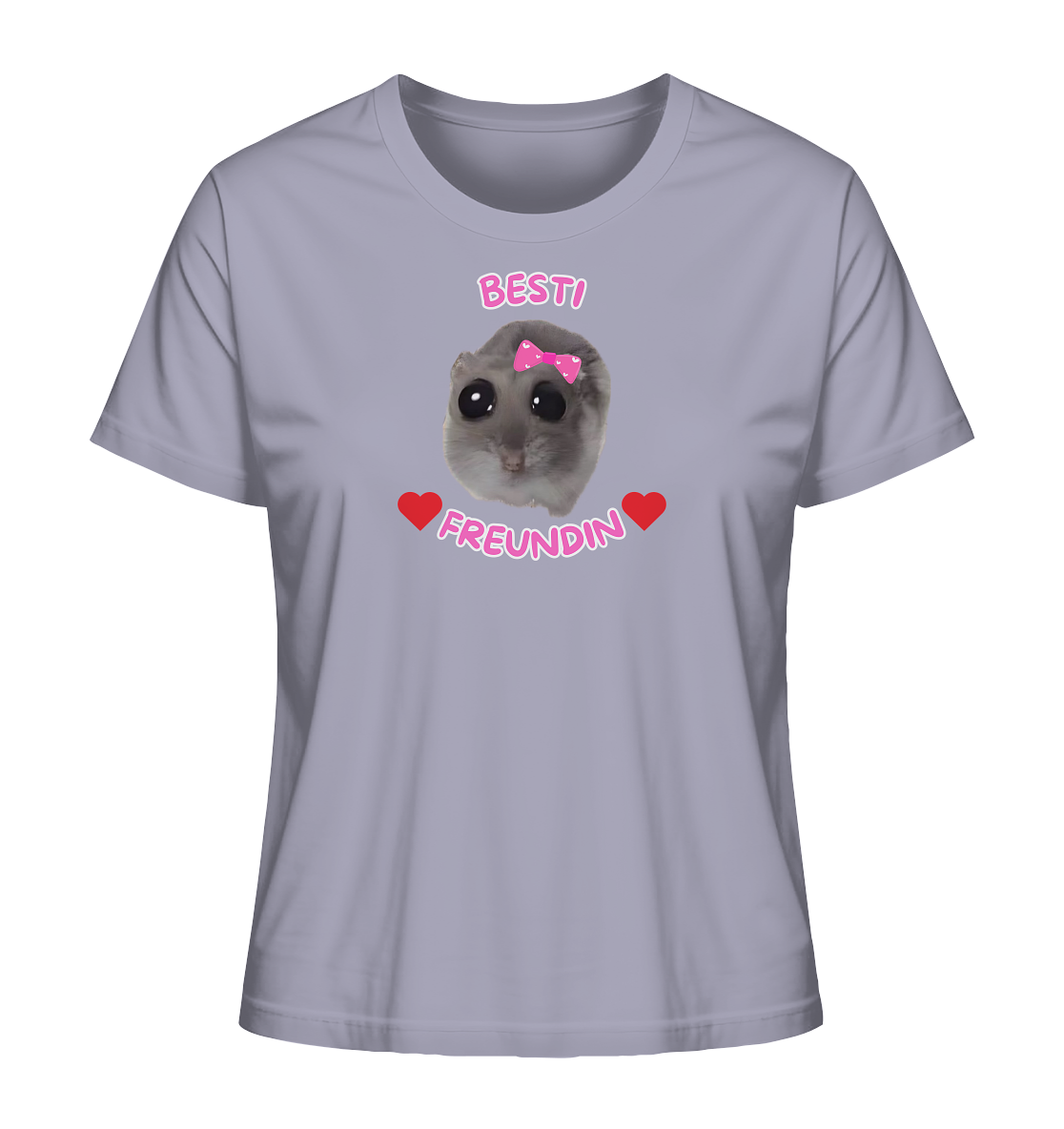 Besti Freundin Hamsti - Ladies Organic Shirt