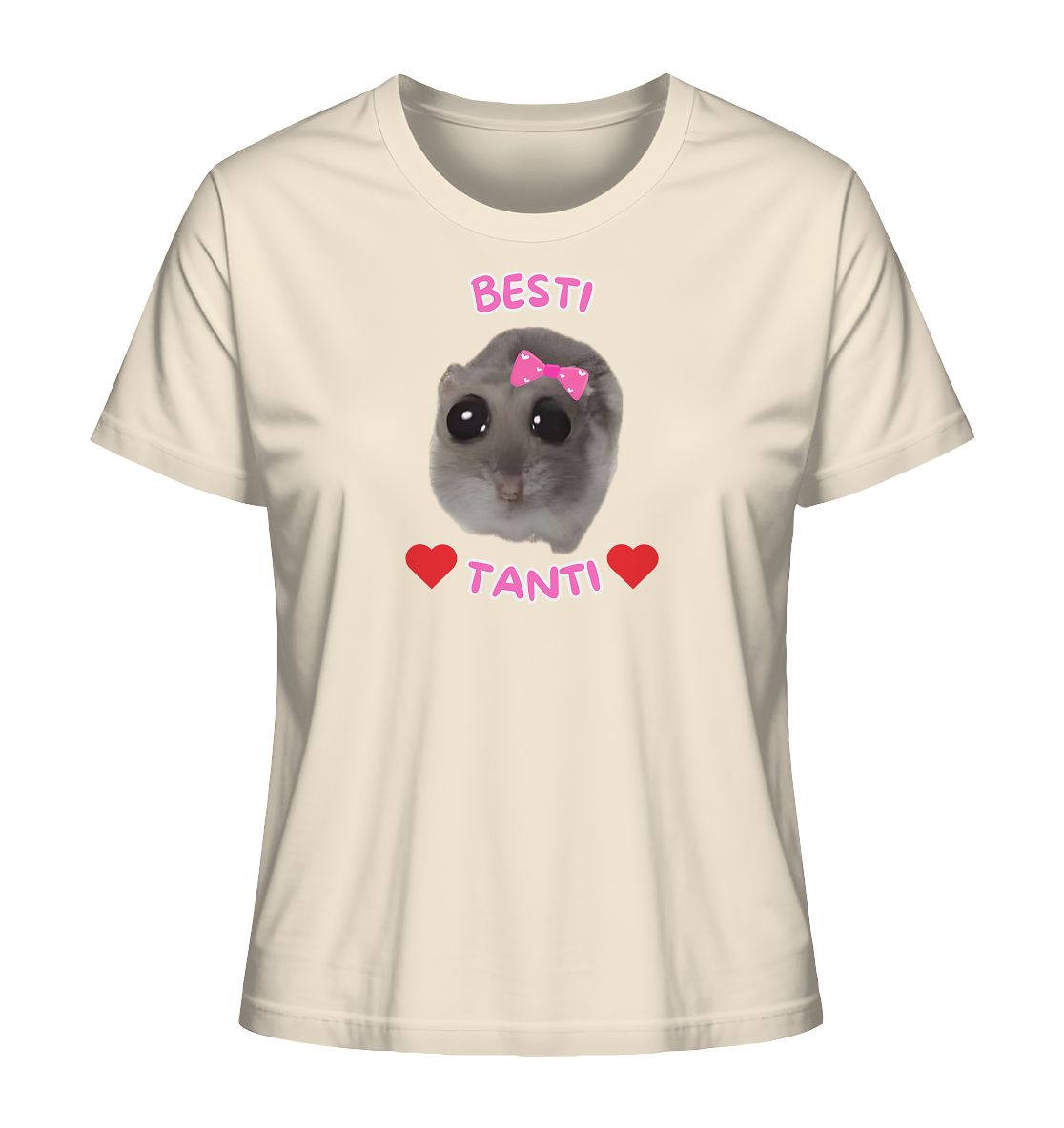 Besti Tanti Hamsti - Ladies Organic Shirt