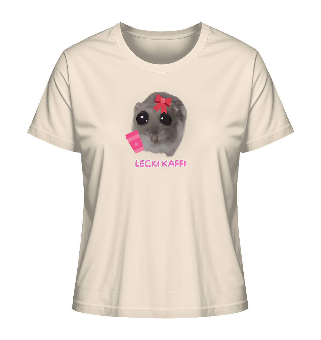 Lecki Kaffi Hamsti - Ladies Organic Shirt