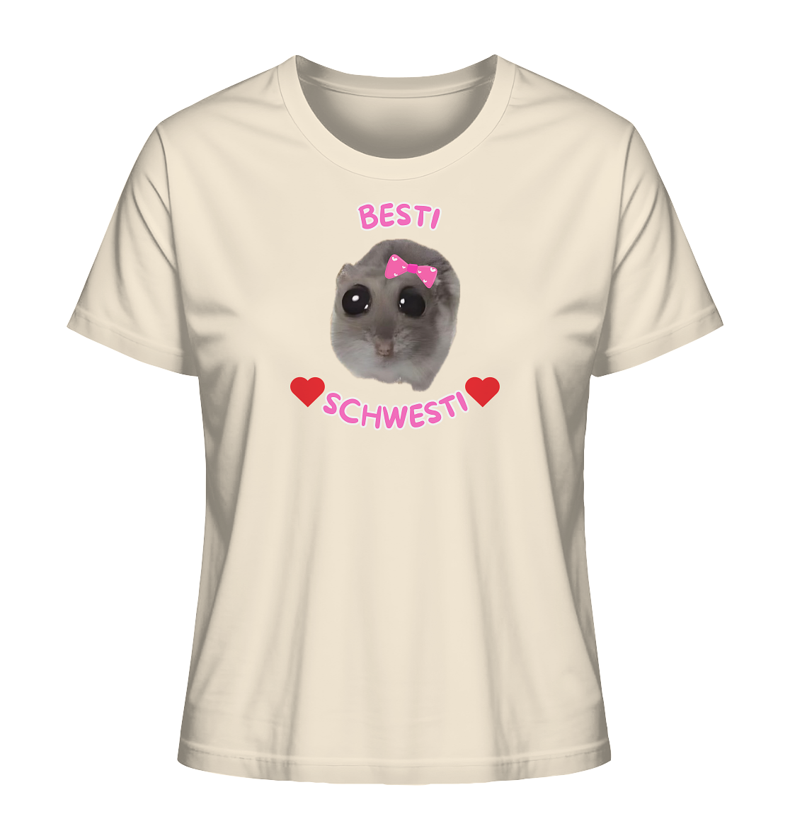 Besti Schwesti Hamsti - Ladies Organic Shirt