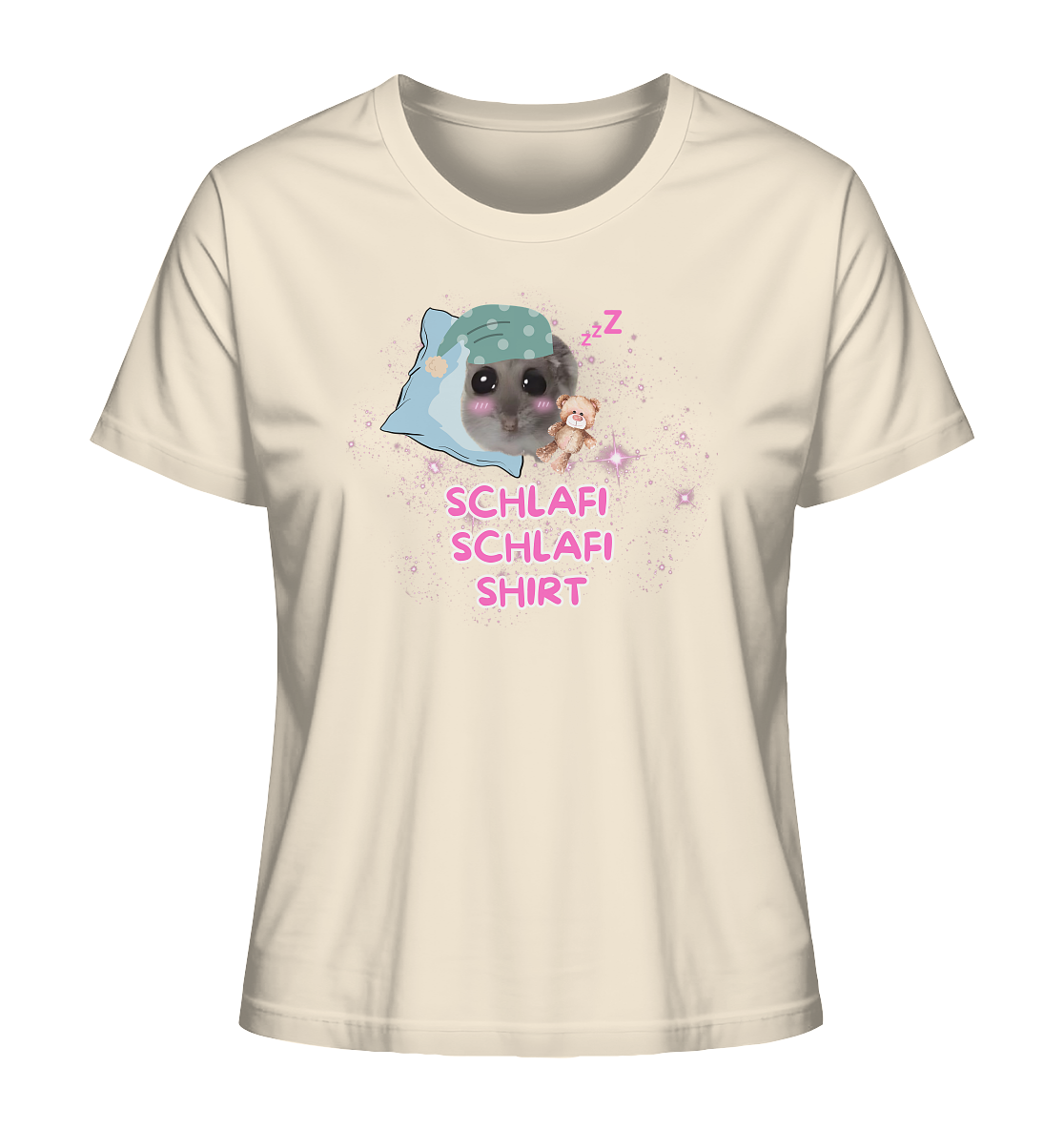 Schlafi Schlafi Shirt Hamsti - Ladies Organic Shirt