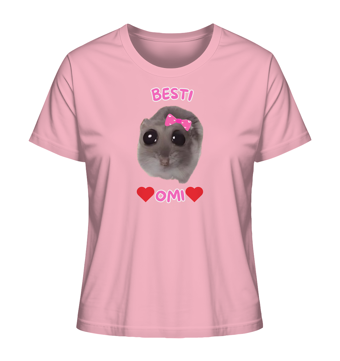 Besti Omi Hamsti - Ladies Organic Shirt