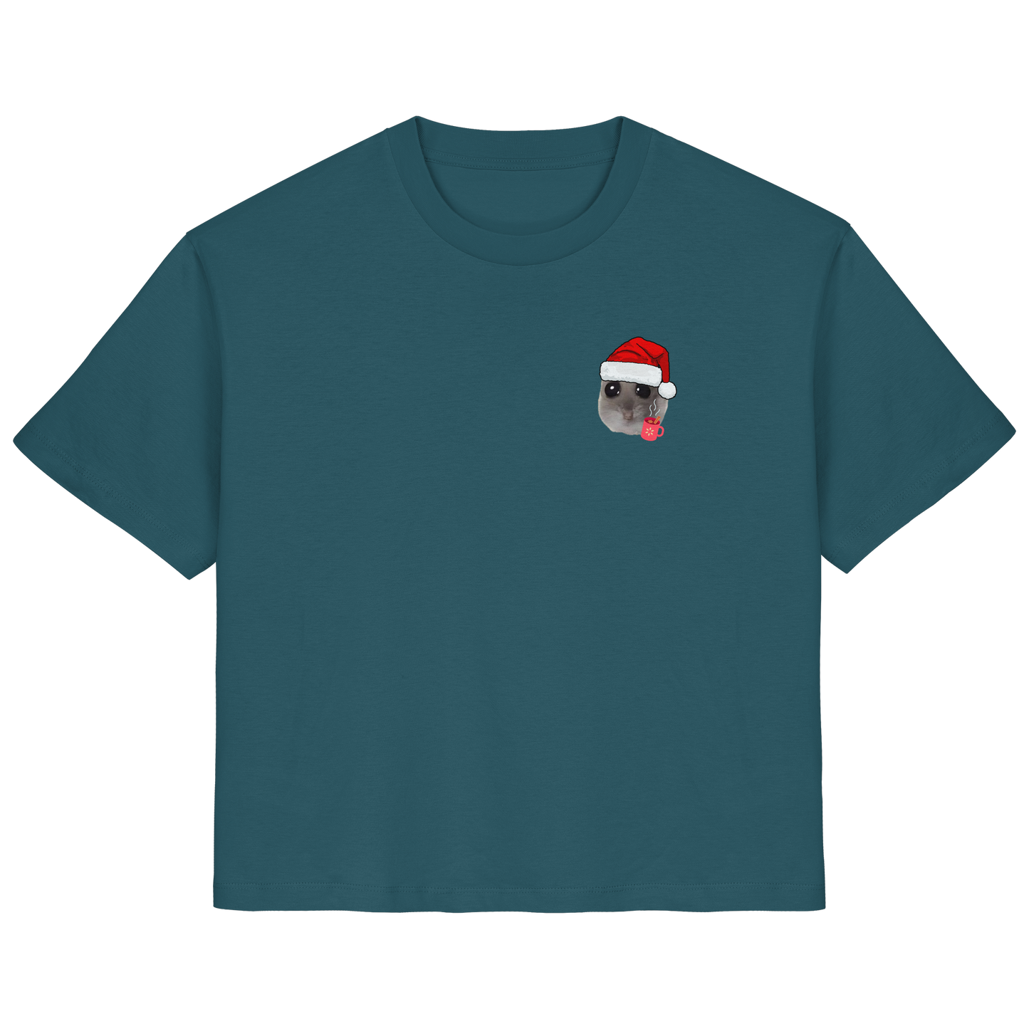 Weihnachts-Hamsti - Ladies Organic Shirt