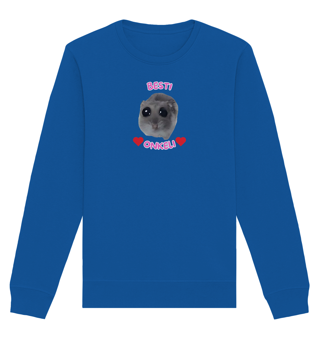 Besti Onkeli Hamsti - Organic Basic Unisex Sweatshirt