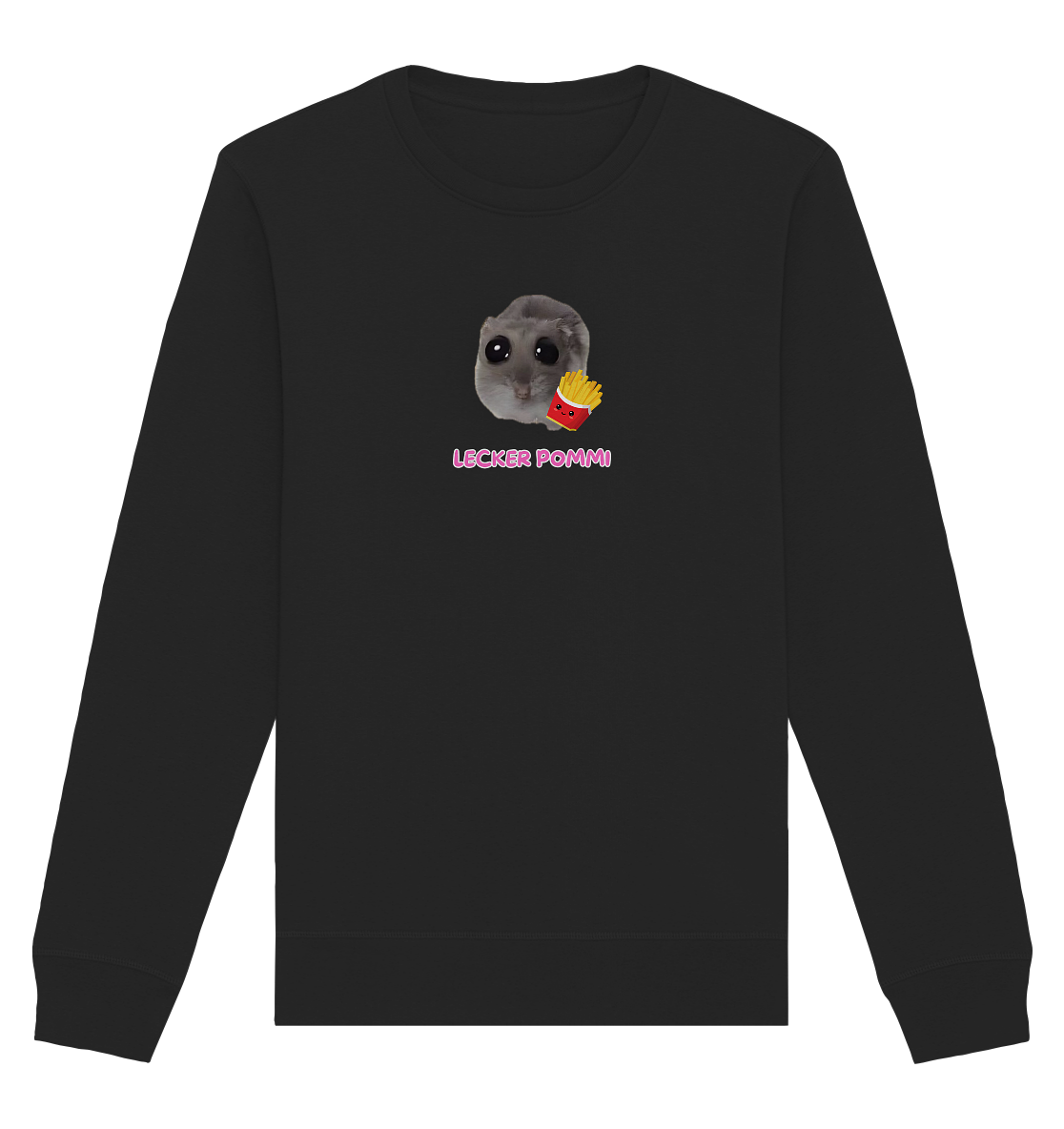 Lecker Pommi Hamsti - Organic Basic Unisex Sweatshirt