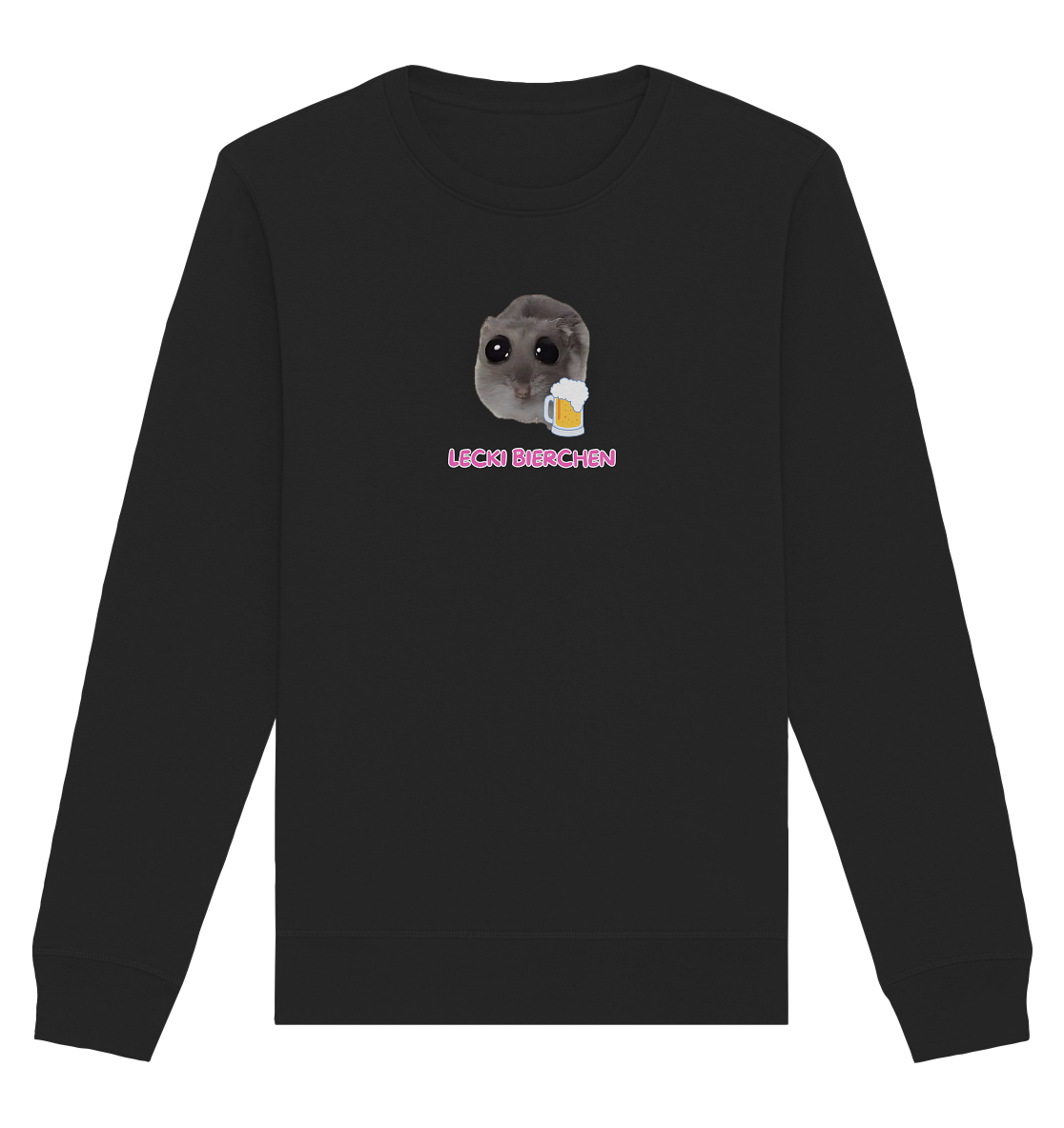 Lecki Bierchen Hamsti - Organic Basic Unisex Sweatshirt
