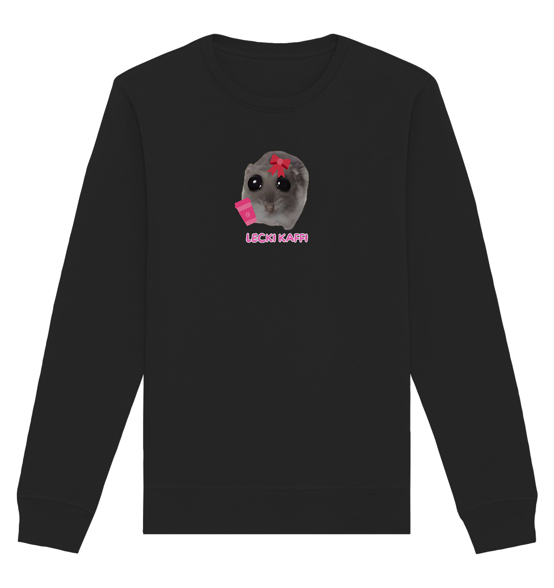 Lecki Kaffi Hamsti - Organic Basic Unisex Sweatshirt