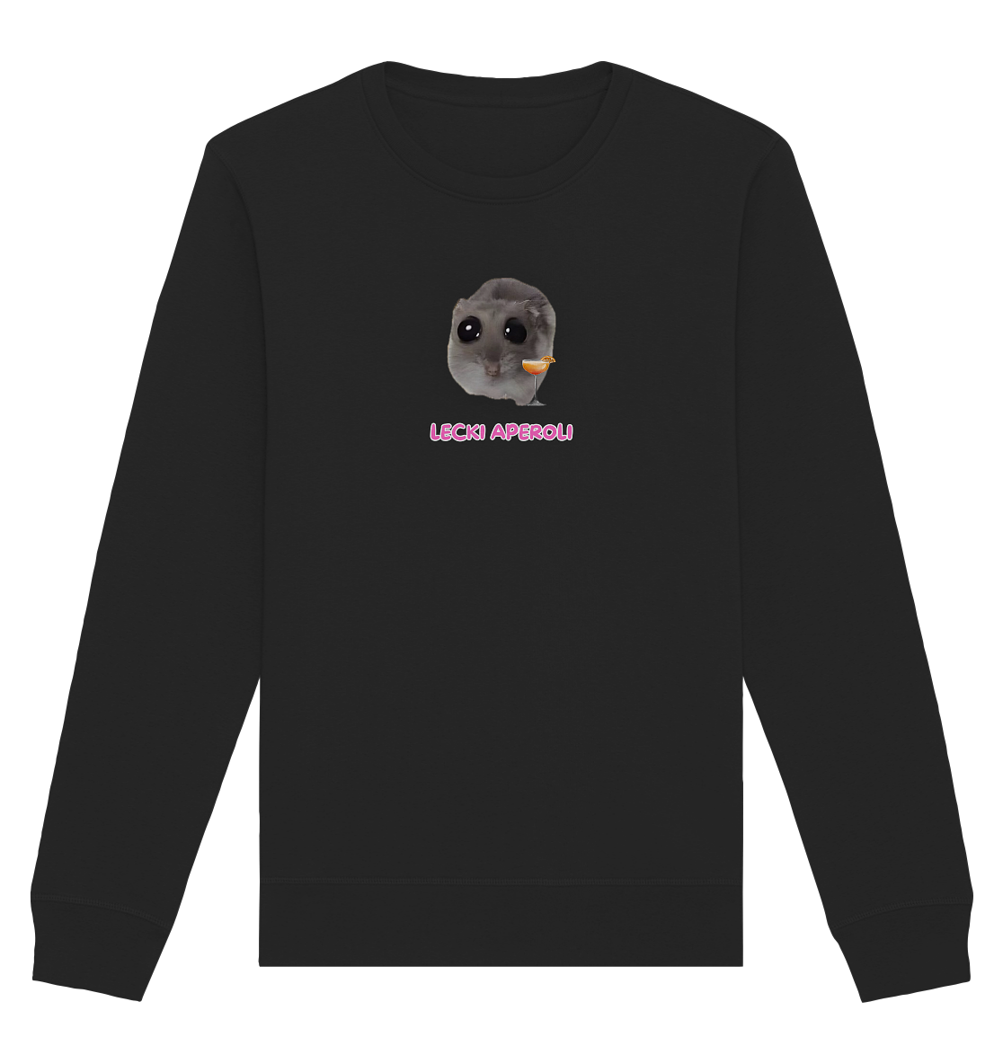 Lecki Aperoli Hamsti - Organic Basic Unisex Sweatshirt