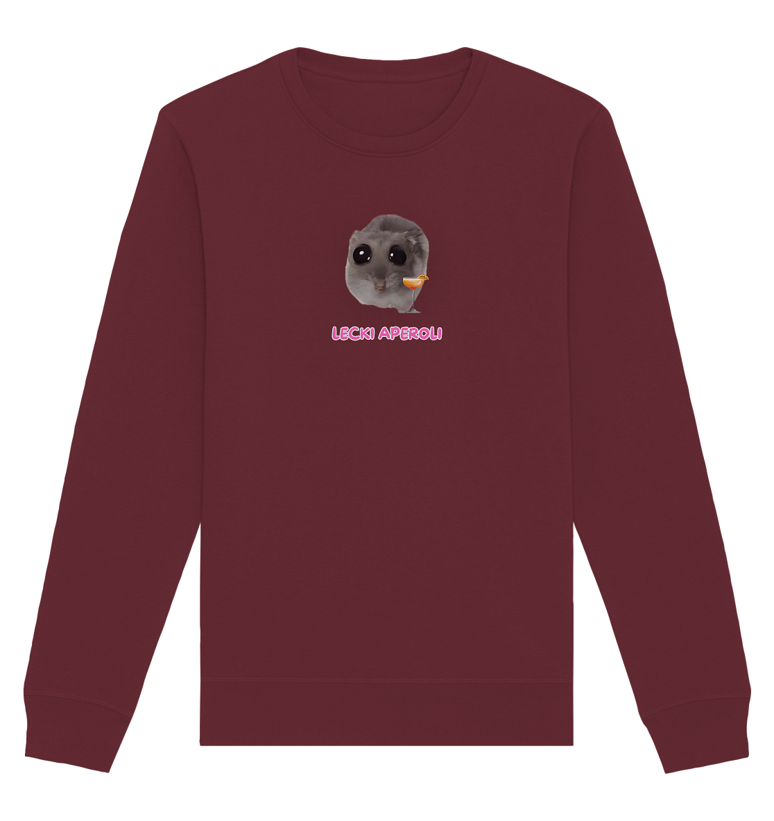 Lecki Aperoli Hamsti - Organic Basic Unisex Sweatshirt