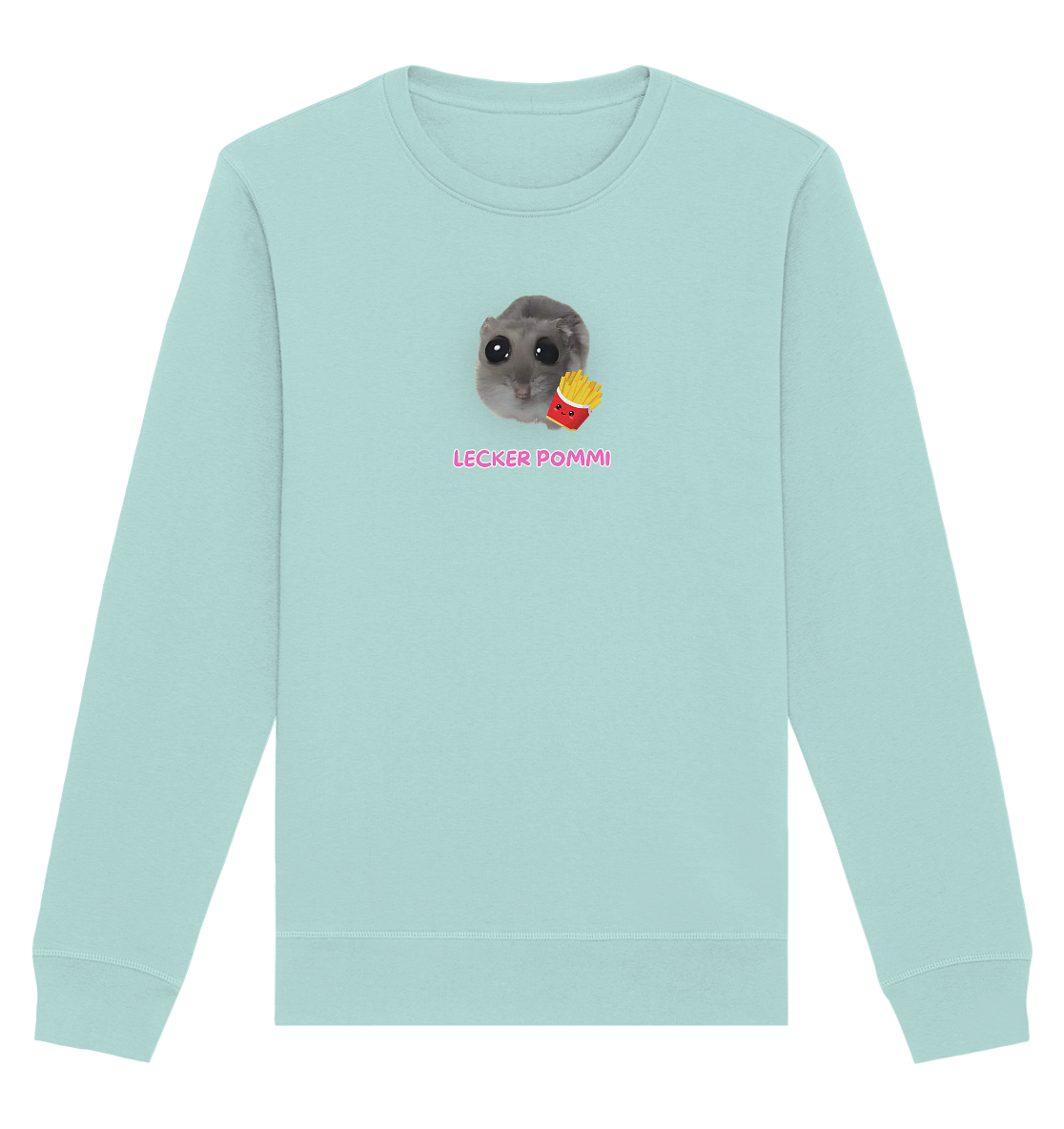 Lecker Pommi Hamsti - Organic Basic Unisex Sweatshirt