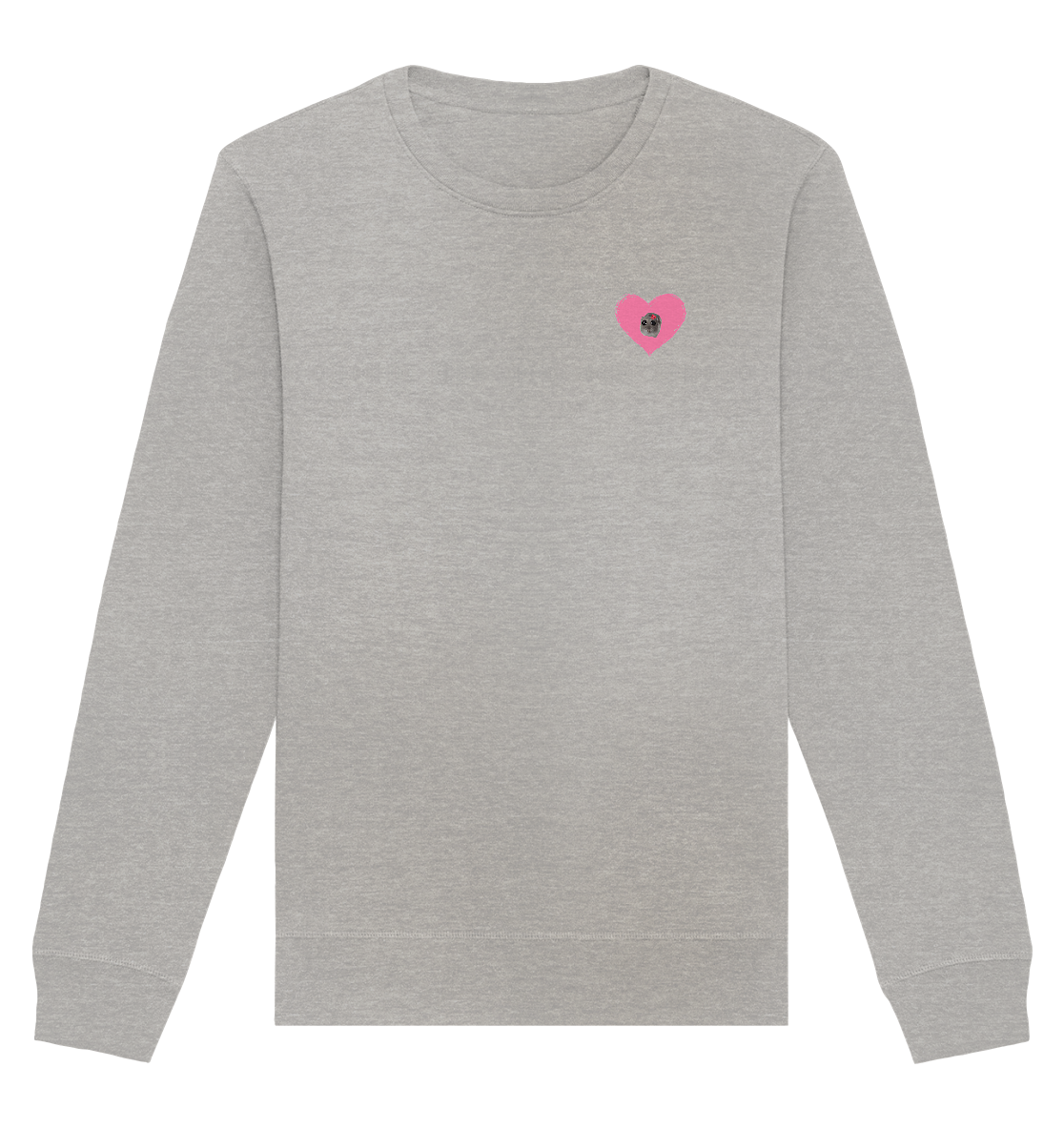 Herz Hamsti - Organic Basic Unisex Sweatshirt