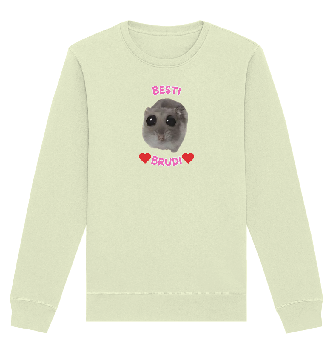 Besti Brudi Hamsti - Organic Basic Unisex Sweatshirt