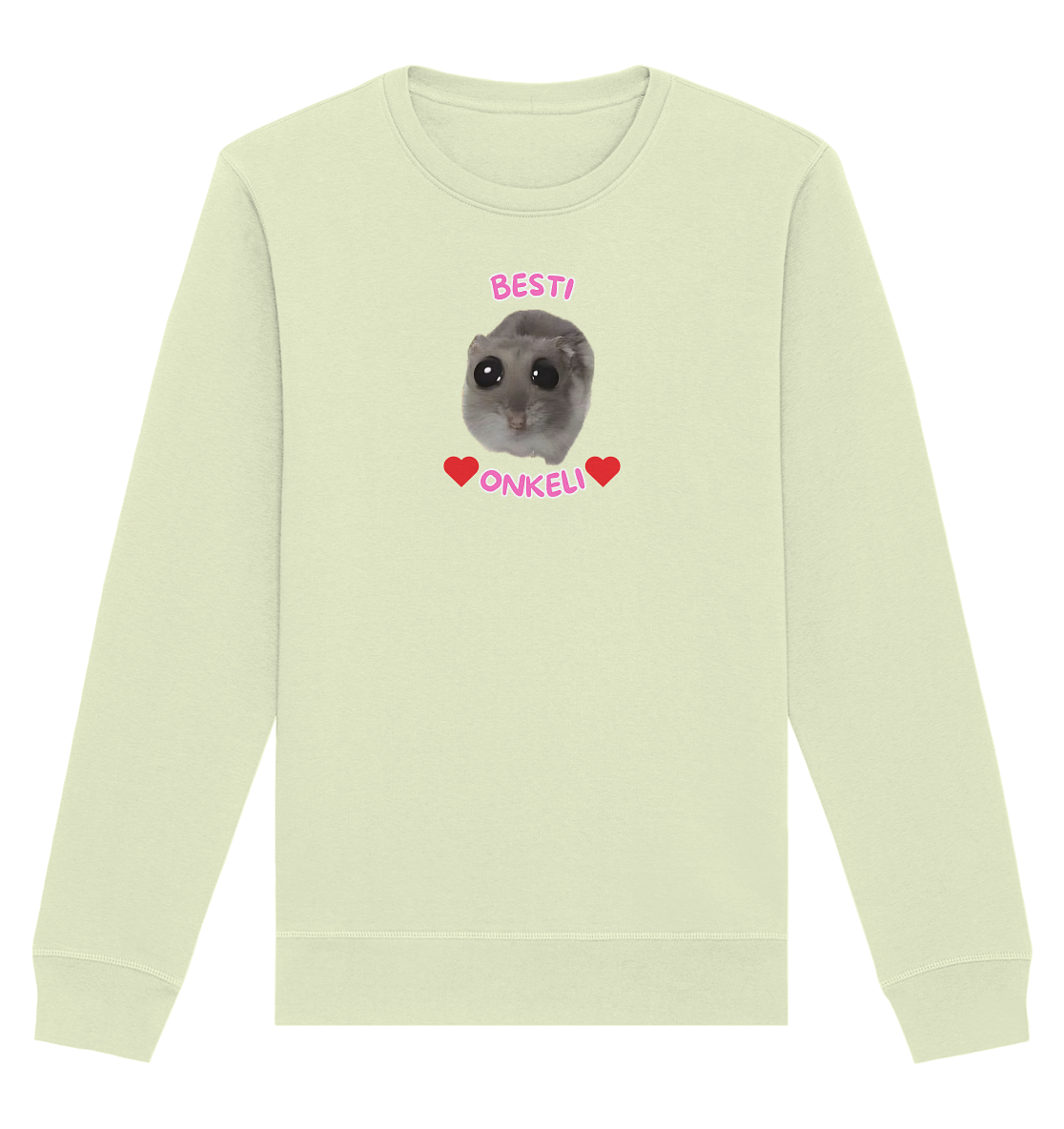 Besti Onkeli Hamsti - Organic Basic Unisex Sweatshirt
