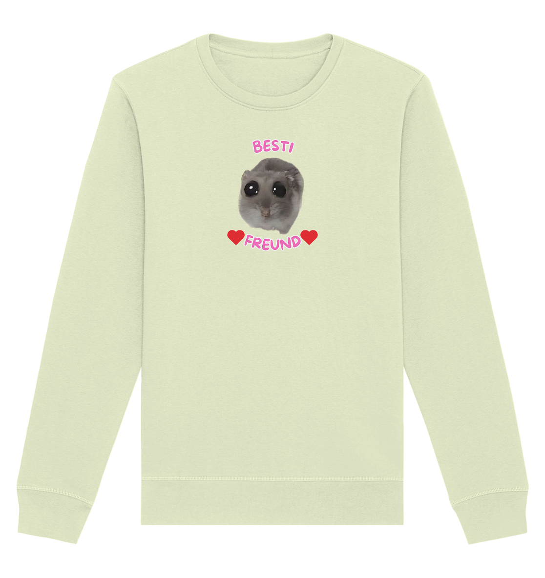 Besti Freund Hamsti - Organic Basic Unisex Sweatshirt