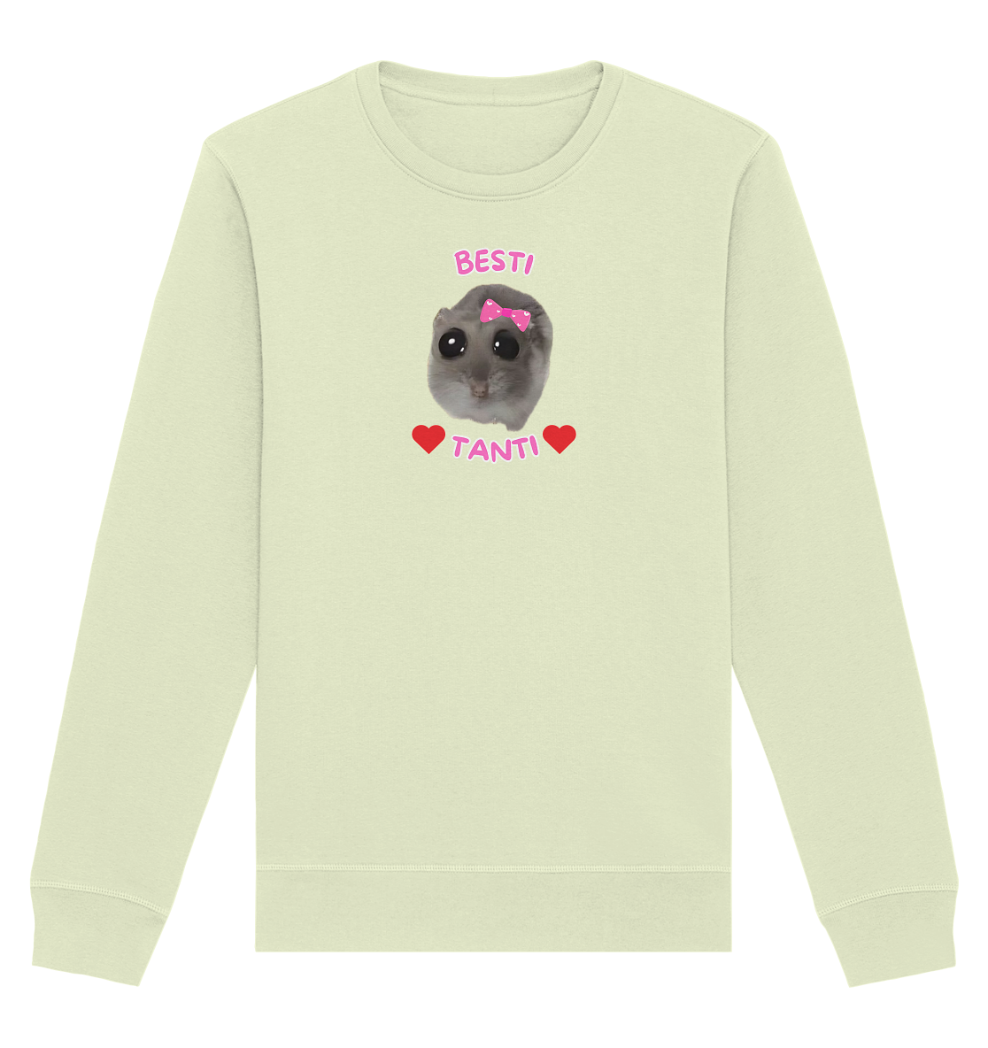 Besti Tanti Hamsti - Organic Basic Unisex Sweatshirt