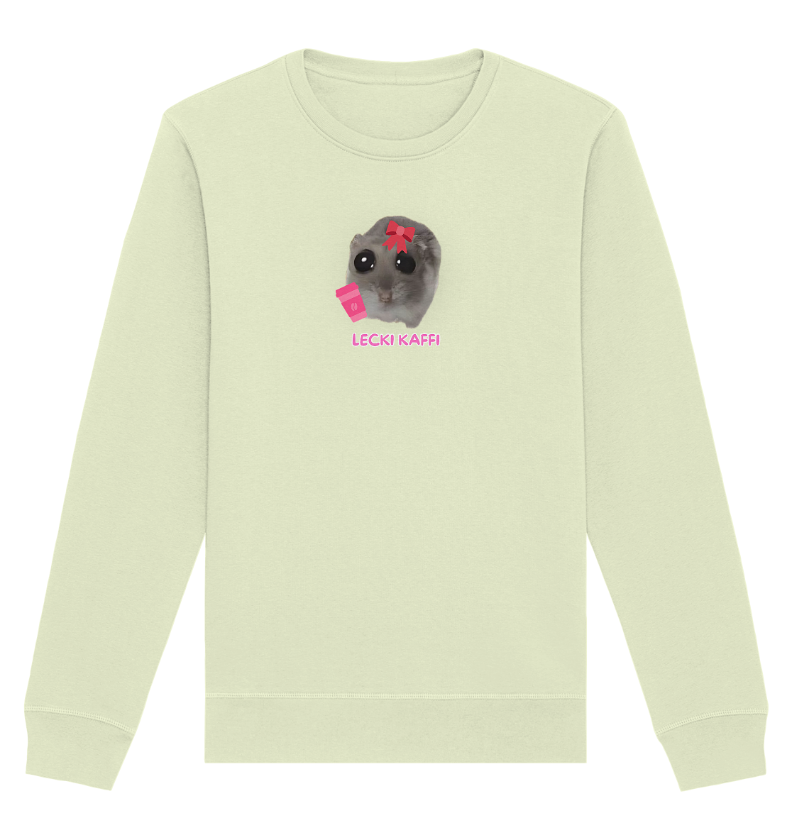 Lecki Kaffi Hamsti - Organic Basic Unisex Sweatshirt