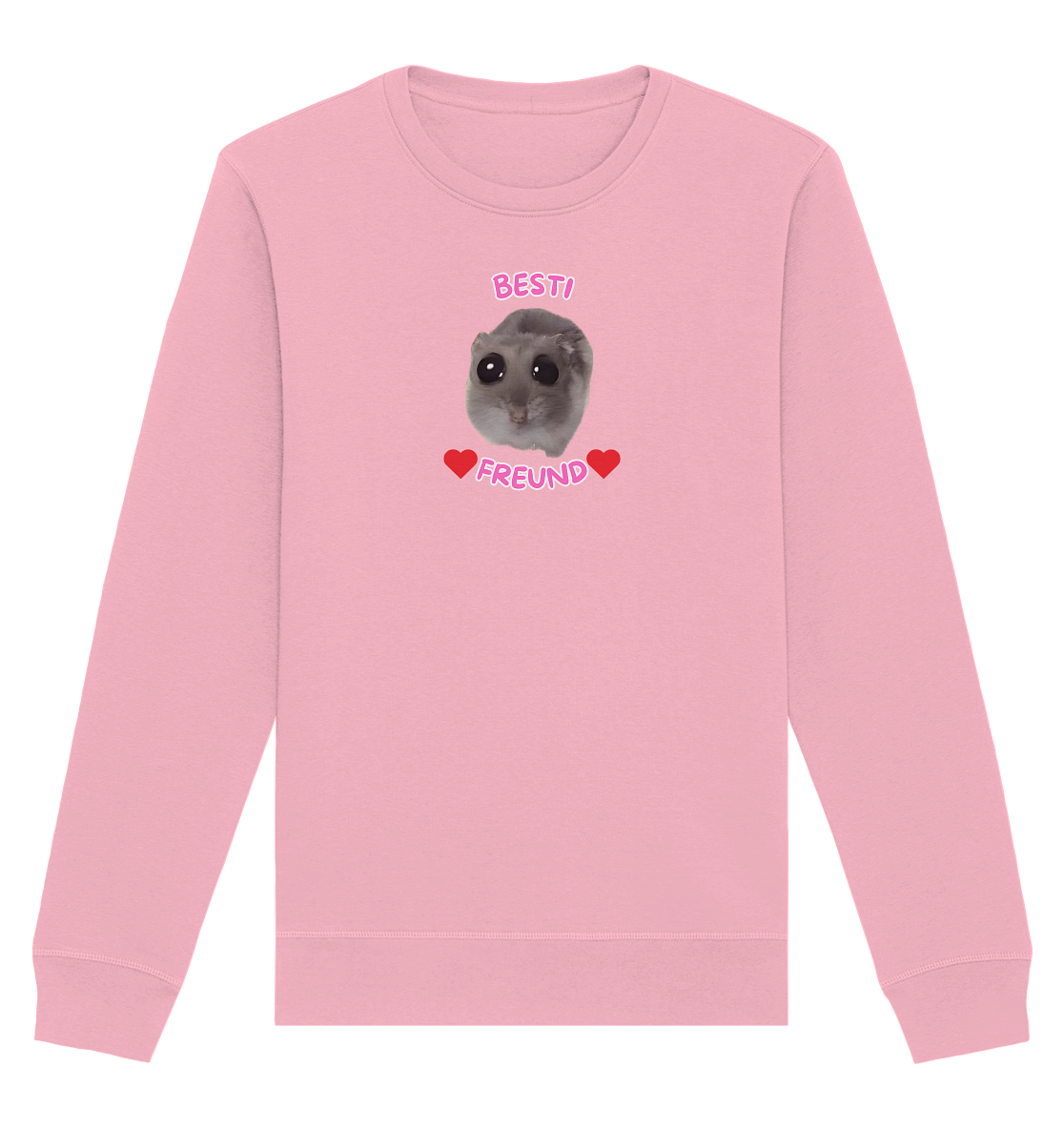 Besti Freund Hamsti - Organic Basic Unisex Sweatshirt
