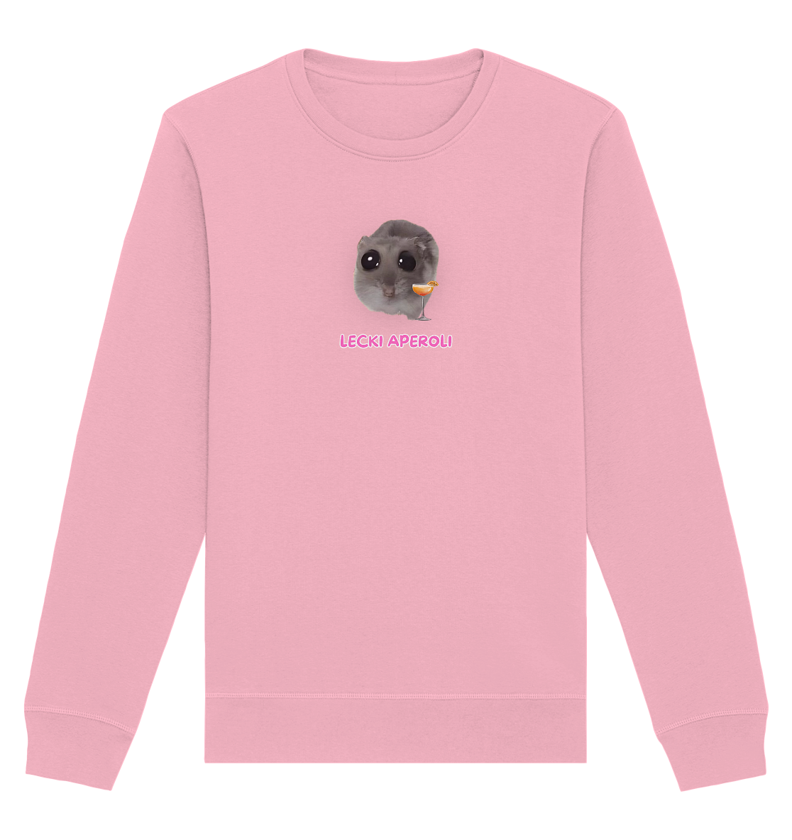 Lecki Aperoli Hamsti - Organic Basic Unisex Sweatshirt