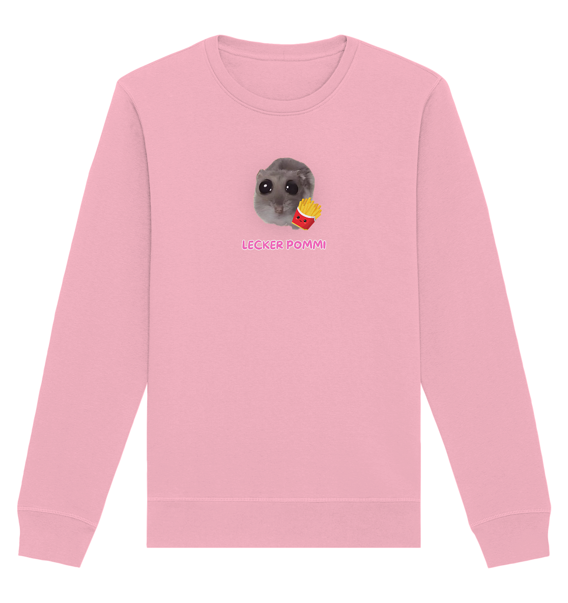 Lecker Pommi Hamsti - Organic Basic Unisex Sweatshirt