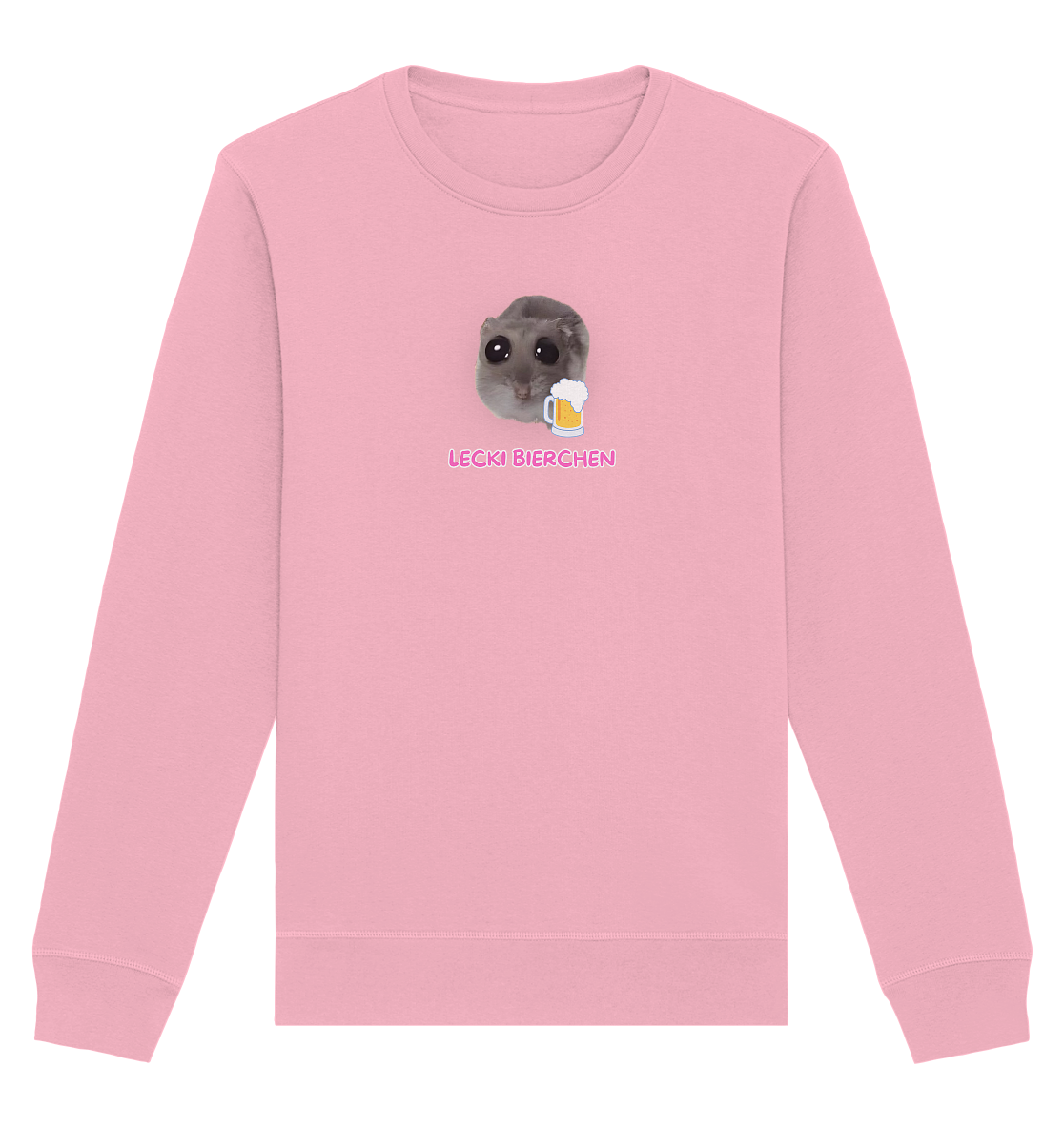 Lecki Bierchen Hamsti - Organic Basic Unisex Sweatshirt