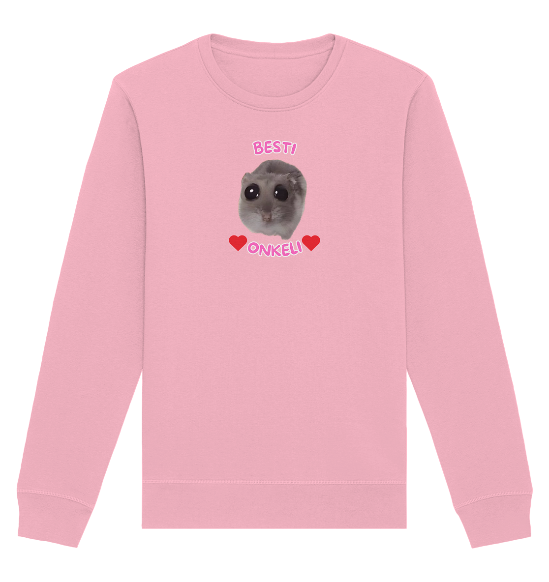 Besti Onkeli Hamsti - Organic Basic Unisex Sweatshirt