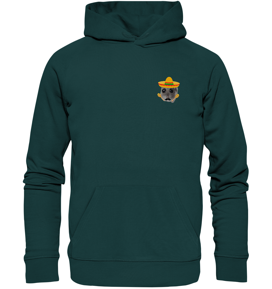 Mexiko Hamsti - Organic Hoodie