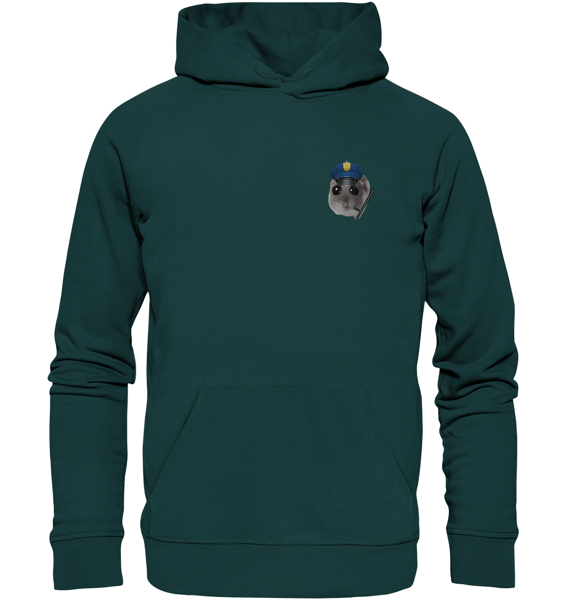 Polizei Hamsti - Organic Hoodie