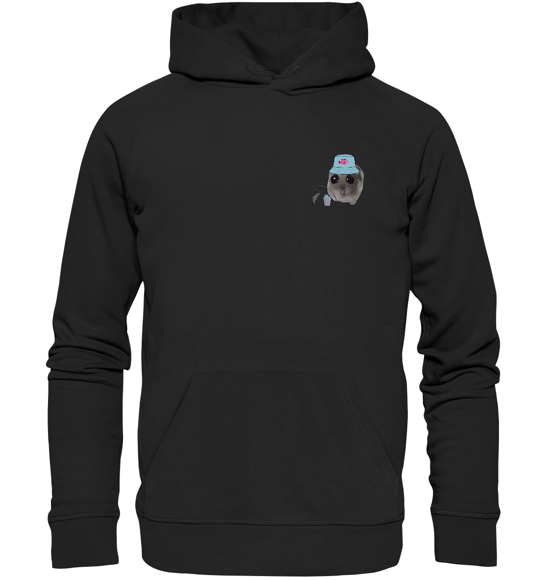Angler Hamsti - Organic Hoodie