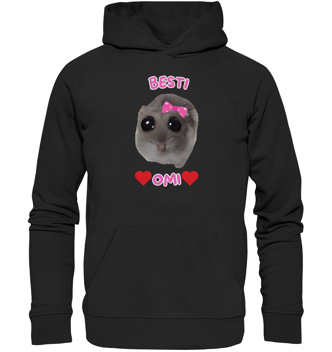 Besti Omi Hamsti - Organic Hoodie
