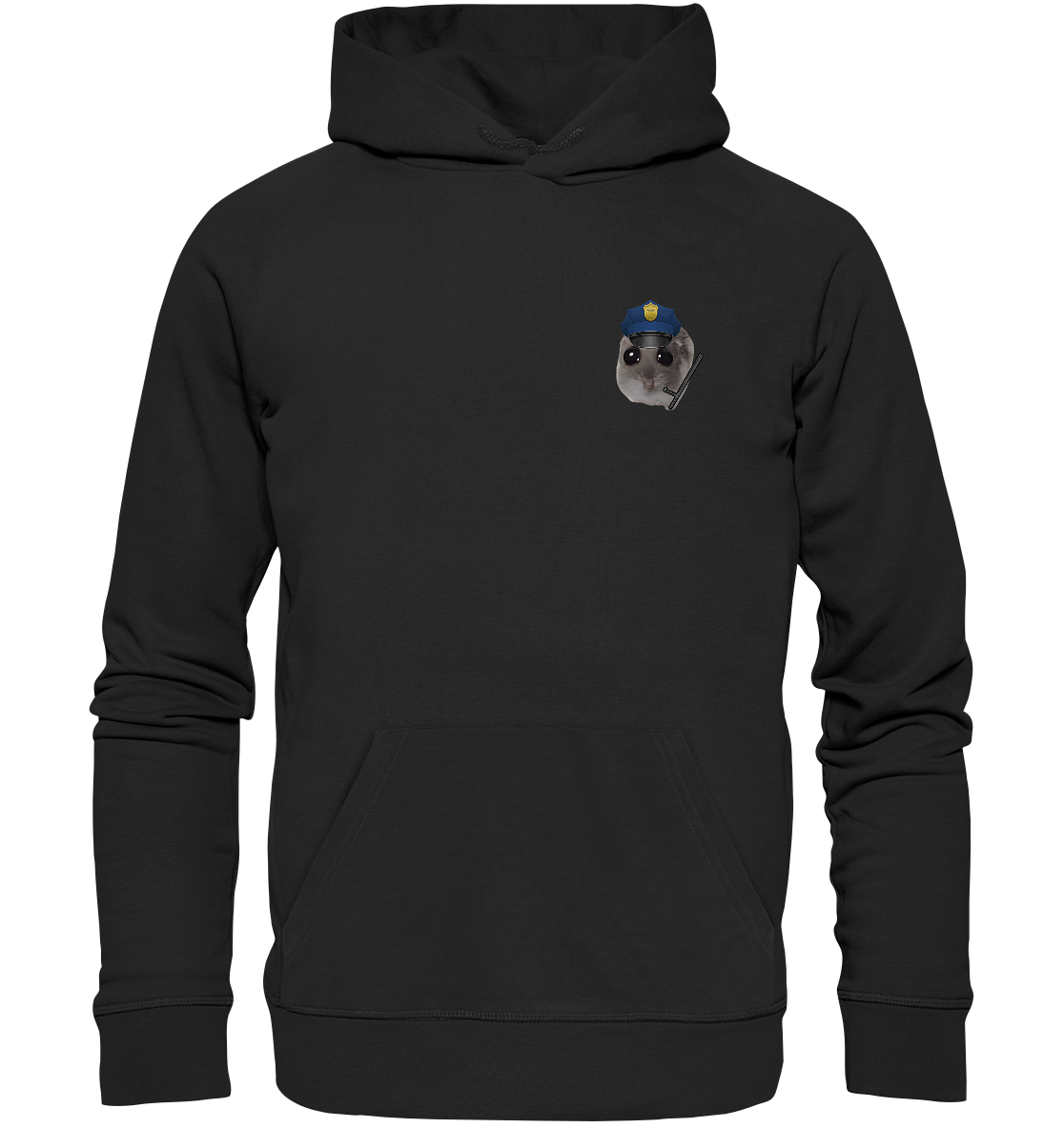 Polizei Hamsti - Organic Hoodie