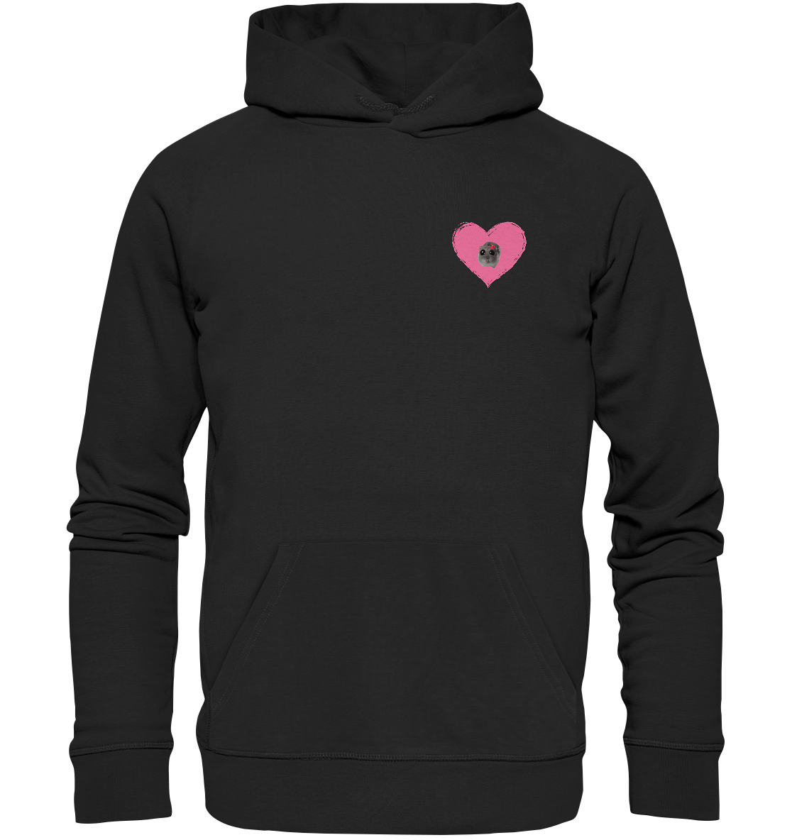 Herz Hamsti - Organic Hoodie