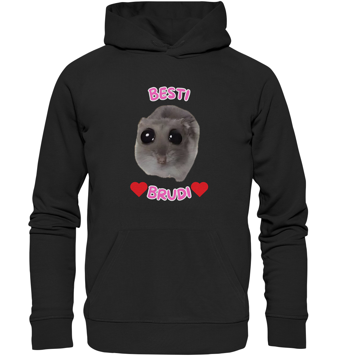 Besti Brudi Hamsti - Organic Hoodie